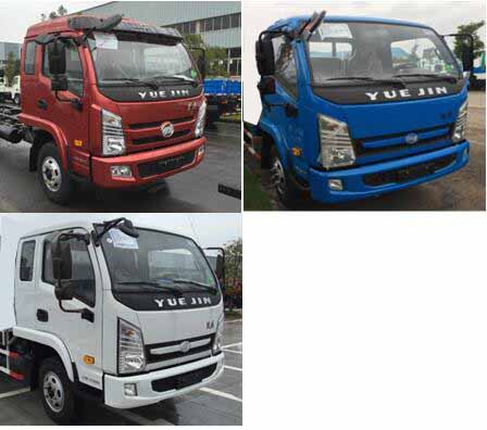 藍(lán)牌躍進國五平板運輸車